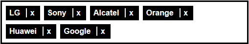 capture d’écran de plusieurs tag dans une page web