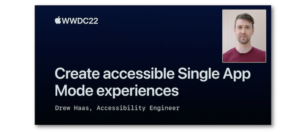 Accès à la session Rendre accessible une application en mode Single App